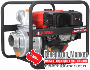 Мотопомпа A-iPower AWP100