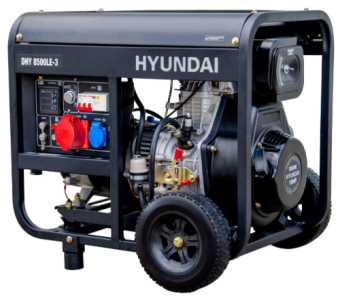 Дизель-генератор Hyundai DHY8500LE-3