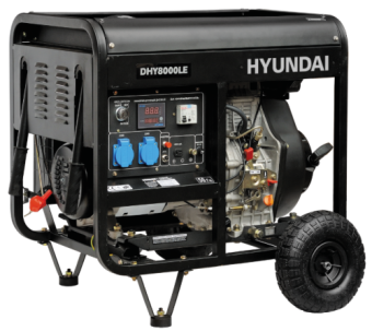 Дизель-генератор Hyundai DHY8000LE