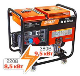 Дизель-генератор Скат УГД-9500ЕT Proff