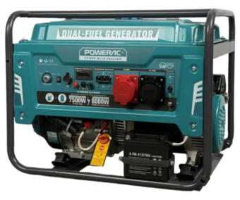 Генератор гибридный Powerac PR8003-2