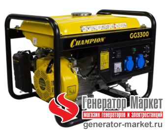 Бензогенератор Champion GG3300
