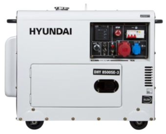 Дизель-генератор Hyundai DHY8500SE-3