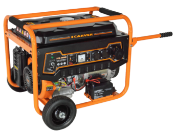 Бензогенератор Carver PPG-9000E