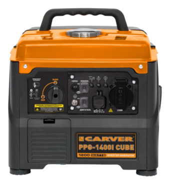 Бензогенератор инверторный Carver PPG-1400i Cube
