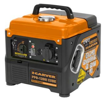 Бензогенератор инверторный Carver PPG-1200i Cube