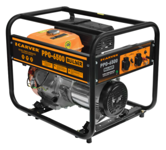 Бензогенератор Carver PPG-6500 Builder