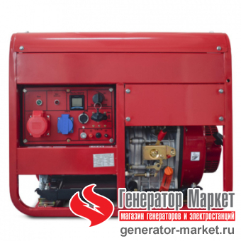 Дизель-генератор Redvolt EPD7500EA3