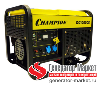 Дизель-генератор Champion DG10000E