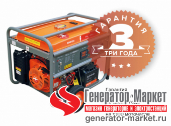 Бензогенератор Кратон GG-6500EM