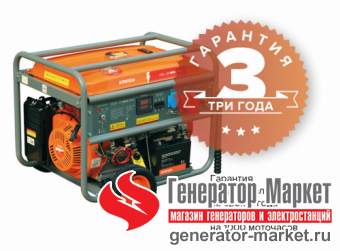Бензогенератор Кратон GG-6500-3PEM