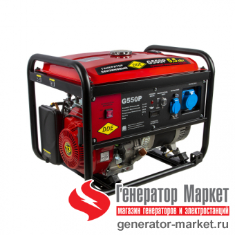 Бензогенератор DDE G550P