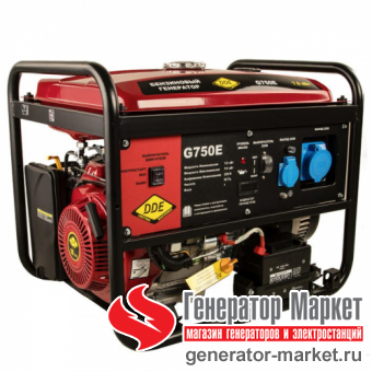 Бензогенератор DDE G750E