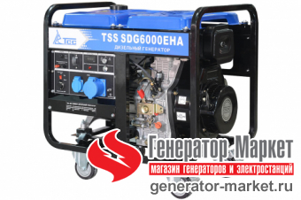 Дизель-генератор TSS SDG6000EHA