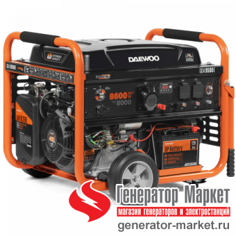 Бензогенератор Daewoo GDA9500E