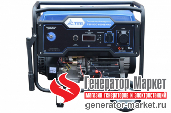 Бензогенератор TSS SGG6000EHNA Duplex в кожухе