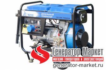 Дизель-генератор TSS SDG7000EHA