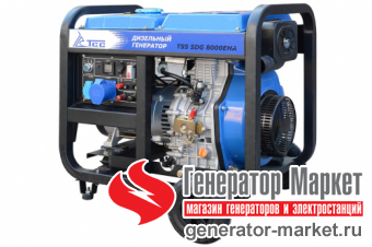 Дизель-генератор TSS SDG8000EHA