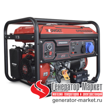Бензогенератор Redvolt EPB6000EA