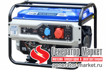 Бензогенератор TSS 9000E3LA в кожухе