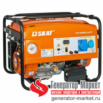 Бензогенератор Скат УГБ-6000Е/Авто