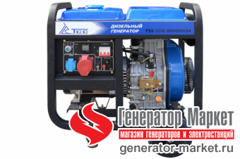 Дизель-генератор TSS SDG8000EH3A