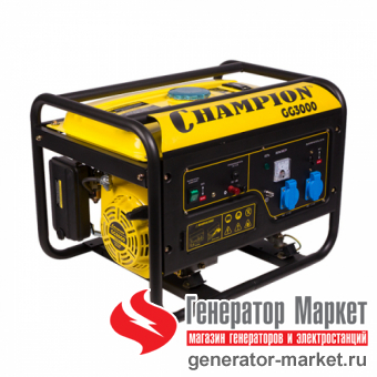 Бензогенератор Champion GG3000