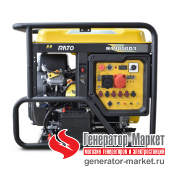 Бензогенератор Redvolt EPB19000EA-T