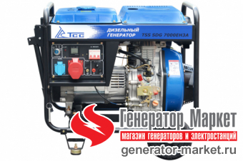 Дизель-генератор TSS SDG7000EH3A