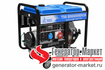 Дизель-генератор TSS SDG6000EH3A
