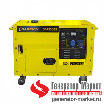 Бензогенератор Champion GG7500ES