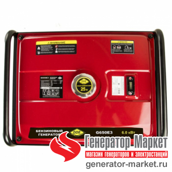 Бензогенератор DDE G650E3
