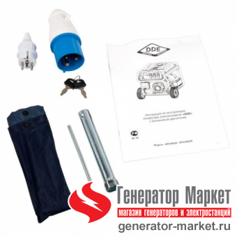 Бензогенератор DDE DPG10551E