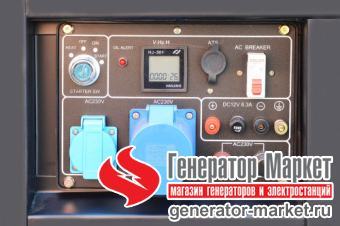 Дизель-генератор TSS SDG8000EHA