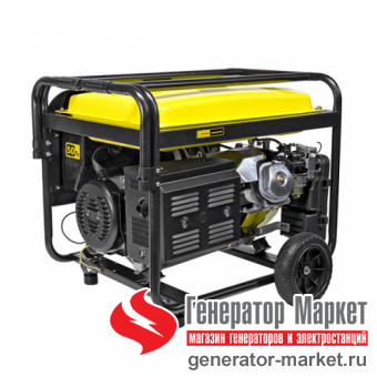 Бензогенератор Champion GG6501E+ATS