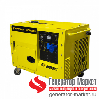 Бензогенератор Champion GG7500ES