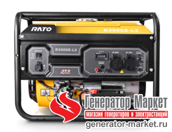 Бензогенератор Rato R3000E-L2