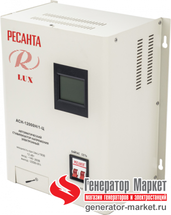 Стабилизатор напряжения Ресанта АСН-12000Н/1-Ц