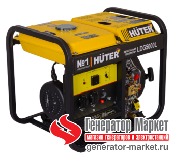 Дизель-генератор Hüter LDG5000L