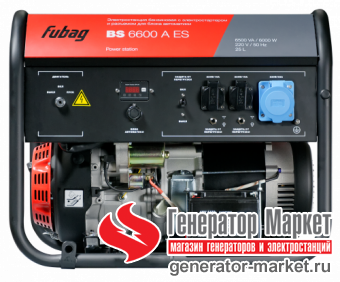 Бензогенератор Fubag BS6600AES