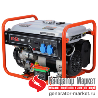 Бензогенератор EVOline PB5000E