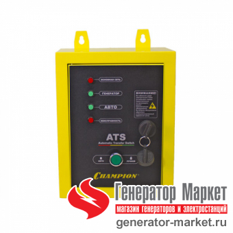 Бензогенератор Champion GG6501E+ATS