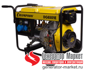 Дизель-генератор Champion DG6501E