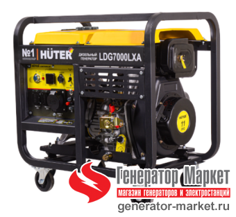 Дизель-генератор Hüter LDG7000LXA