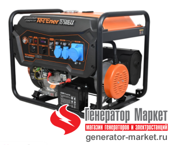 Бензогенератор TecEner TE7500EAX