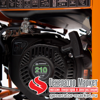 Генератор гибридный Daewoo GDA3500DFE