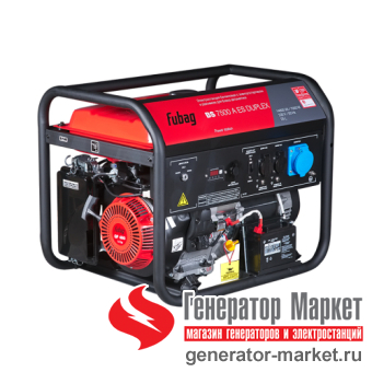 Бензогенератор Fubag BS7500AES Duplex