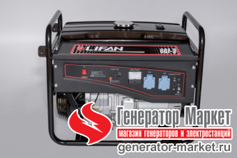 Бензогенератор Lifan 6GF-3 (LF7000)