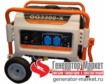 Бензогенератор E3 Power GG3300-X