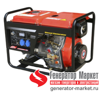 Дизель-генератор Амперос LDG13000E